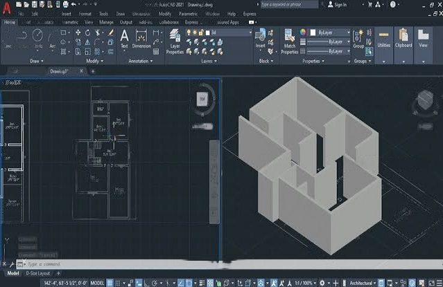 AUTOCAD 3D