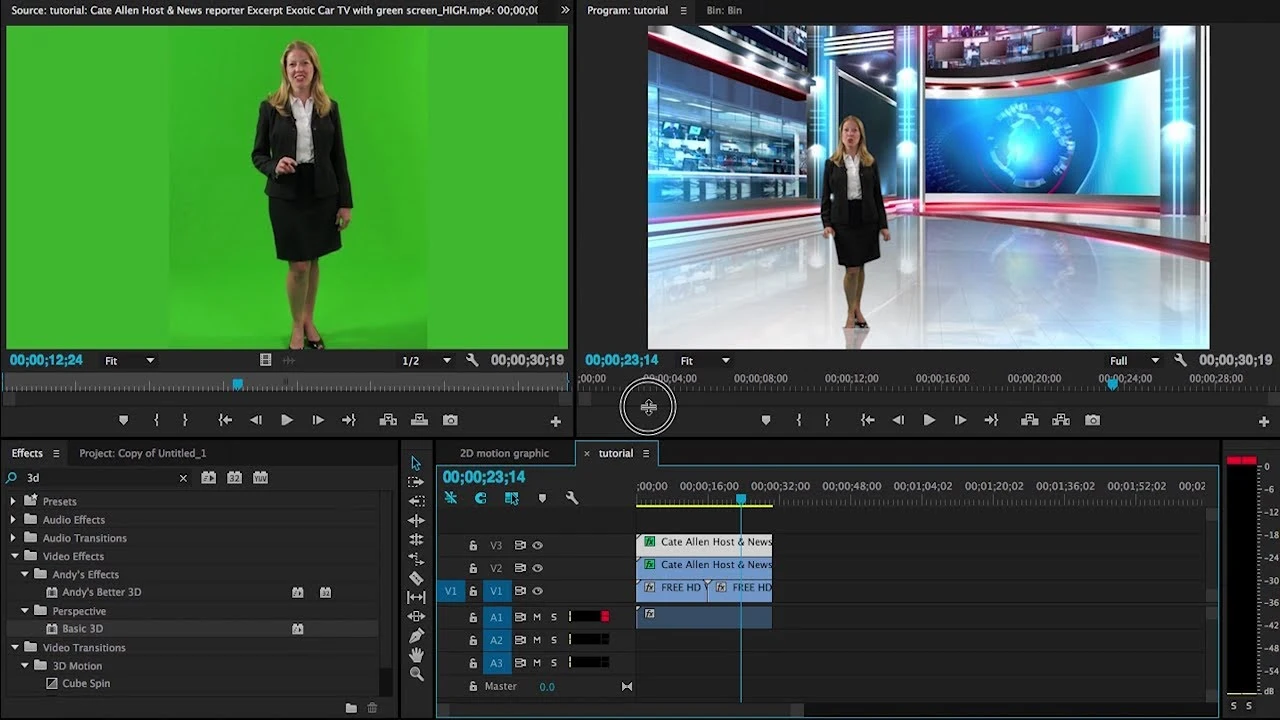 GREEN SCREEN REMOVAL