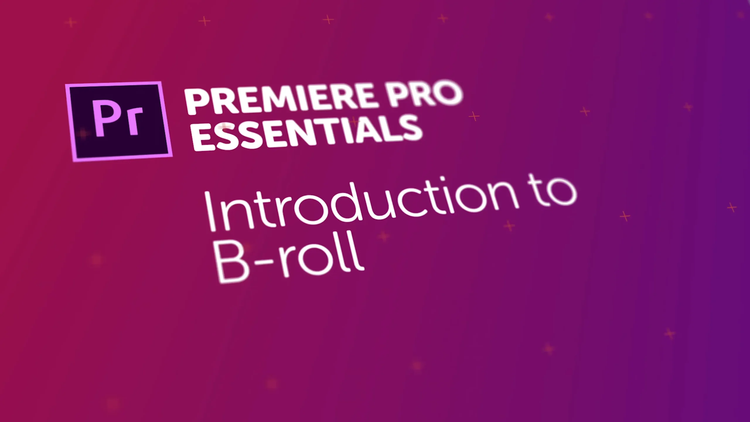 MONITER & ADDING B-ROLL