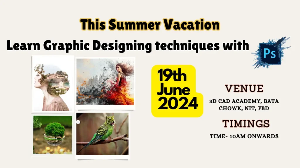 Exciting News! Join Us for an Exclusive Graphic Designing Workshop!