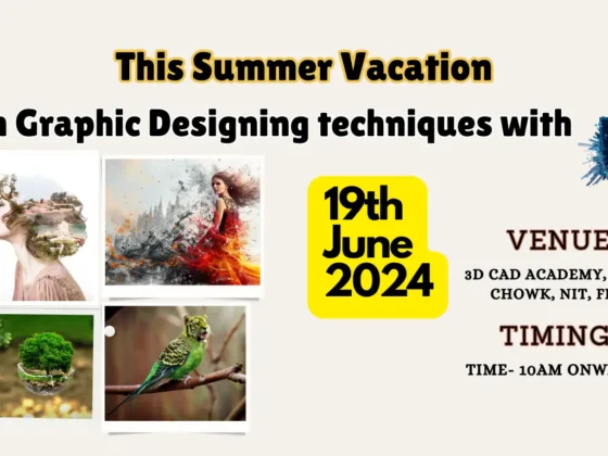 Exciting News! Join Us for an Exclusive Graphic Designing Workshop!